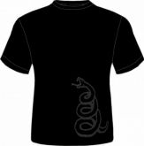 Camiseta Black Album Snake - Metallica